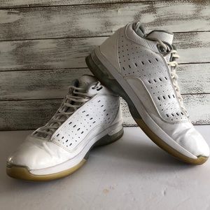 Nike Jordan ONE6ONE7 White W/Metallic Silver Trim